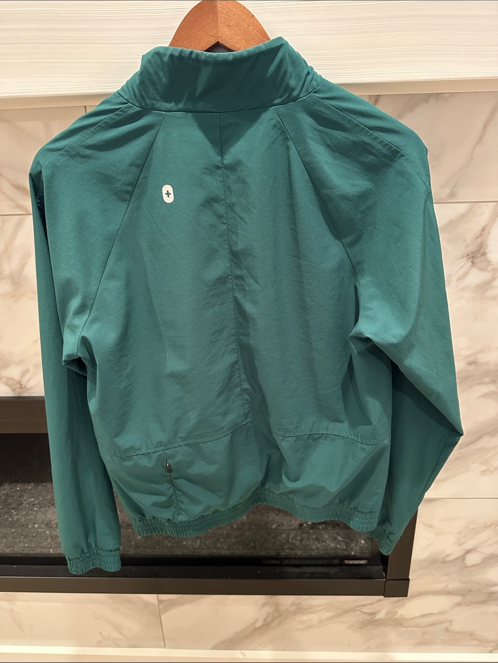 Figs Teal Lightweight Zip Windbreaker Jacket XS - Picture 2 of 3